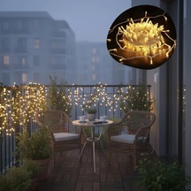 Buffer Günışığı Renk 5 Farklı Işık Modlu 10 Metre Eklemeli Dekor Boncuk Model Dekoratif Led Renk