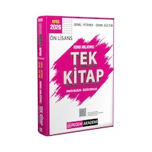 Kpss Ön Lisans Gy Gk Konu Anlatımlı Tek Kitap 2026