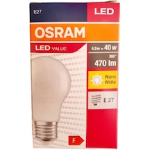 Osram Led 5.5w 2700k 470lm E27 Duy Sarı Işık Ampul