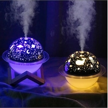 Hava Nemlendirici Aroma Difüzör Projektör Humıdıfıer 250ml