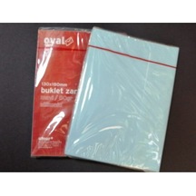 Zarf Mavi Silikonlu Buklet 130x180 80 Gr 50 Adet