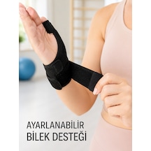 Başparmak Destekli El Bilek Ateli Metal Destekli Ayarlanabilir Bileklik De Quervain - Lisinya