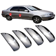 Fiat Albea 2002 Ve Sonrası Krom Kapı Kolu 4 Kapı P.çelik