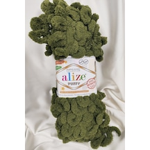 Puffy Haki El Örgü İpi 100gr. 9mt. 5'li Paket - Renk: 620