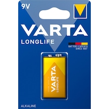 Varta Longlife 9v Pil Tekli Paket Alkalin 2 Adet