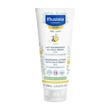 Mustela Cold Cream Ve Organik Balmumu İçeren Kuru Ciltler İçin Besleyici Bebek Losyonu 200 Ml