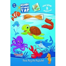 Kendi Kitabını Yap - Deniz Hayatını Keşfedin 4+ Yaş - Dppq-772456