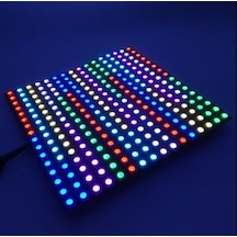Ws2812b Matrix Dijital Esnek Ekran 16x16 Rgb Led Ayrı Ayrı Adresli Matrix Ekran 5v