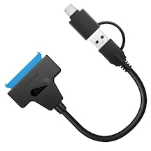 Daytona A4204 2in1 Usb3.0 Type-c To 2.5 İnç Sata Hdd/ssd Çevir...