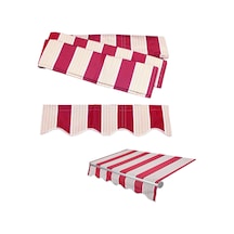 Tr Bu Veranda Tente, 3,7 X 3 M, Geri Çekilebilir Veranda Tente Kumaş Değiştirme, Yedek Tente Kumaş, %100 280 G Poly Genel