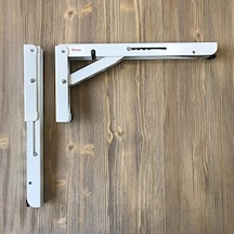 Katlanır Tekne Karananan Masa Ayağı 30cm 1 Takım Beyaz, 6395751