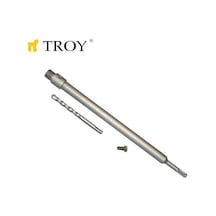 Troy 27458 Sds Plus Adaptör 400mm Ve Merkezleme Matkap Ucu Seti