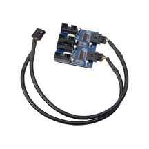 9 Pin Usb 2.0 Çoklayıcı Anakart İçin 4 Port Usb 2.0 Çoklayıcı