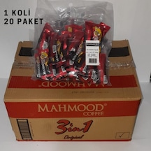 Mahmood Coffee 3ü1 Arada 10 gr 40 lı 20 Paket Otobüs ikramlık Hazır Kahve 800 Adet 1 Koli