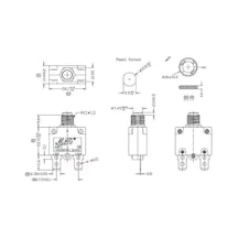Resetli Termik Sigorta 25 Amper 125/250v Ac 32v Dc Ic-271s Mr-1