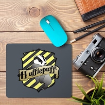 Hufflepuff House Crest Mouse Pad Mousepad
