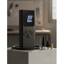 A6 Pompa Kablosuz Taşınabilir Kompresör Mini Oto Kiti, Lastik, Top, Havuz İçin Şişirme Air Pump