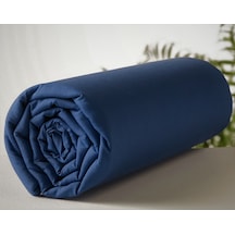 Maki Home Pamuklu Lacivert 120x200 Tek Kişilik Lastikli Çarşaf Se