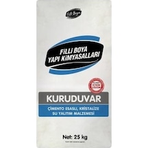 Nalburzade Filli Boya Kuruduvar Kristalize Su Yalıtım Malzemesi 25 KG