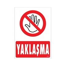 Pvc Levha Quot;Yaklaşmaquot; 25X35 Cm