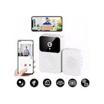 X9 Kablosuz Görüntülü Kapı Zili Hd 1080p Akıllı Kapı Zili Kamera Kablosuz Kapı Zili Kamera