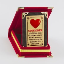 Gld-spt- Canım Annem Plaketi-kırmızı 75402223