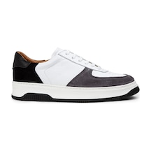 Deery Hakiki Deri Gri Erkek Sneaker Ayakkabı - 01965Mgrıe01 Gri