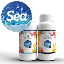Sea 1000 G A+B Deniz Dalgası Efekti Için Şeffaf Epoksi Reçine