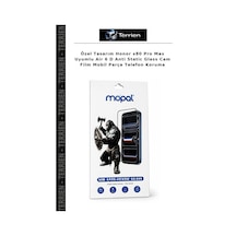 Özel Tasarım Honor X80 Pro Max Uyumlu Air 6 D Anti Static Glass Cam Film Mobil Parça Telefon Koruma