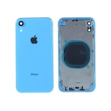 Iphone Xr A Kalite Boş Kasa Arka Kapak Mavi