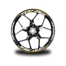 Koyu Sarı Yamaha R1m Jant Sticker Etiket