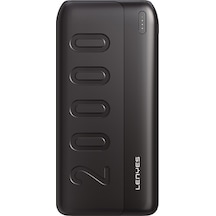 Lenyes PX235P 10 W 20000 mAh Led Işık Göstergeli Taşınabilir Powerbank Siyah