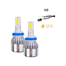 Ultratech Led Far Ampulü H3 3200lm / Laam890 Renkli