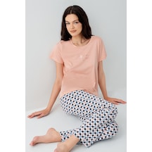 Arnetta Kadın Turuncu Pijama Takım Turuncu