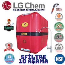 Lg Chem Cool Krmzsyh 8lt 5fl Montajdahil 10 Aşama Suarıtma Cihazı