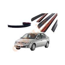Dacia Logan Sedan Uyumlu Bagaj Üstü Spoiler Mat Siyah