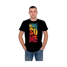 Awe Some Mükemmel Retro Tişört Unisex T-shirt 001