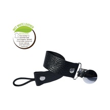 Kidful Bitkisel Boyalı Emzik Askısı - Charcoal Bej - Gri