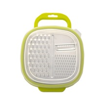 Padalink Yeşil Abs+430 Paslanmaz Çelik Mutfak Peynir Rendesi, Hızlı Temizlenir, Kapaklı Depolama Kapsülü İçerir Yeşil