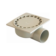 70 Mm 20X20 Çamur Kovalı Yer Süzgeci Yandan
