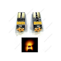 T10 DİPSİZ LED PARK AMPULÜ TURUNCU ( 2 adet )