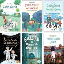 Sinan Yaşar 6 Kitap Set / Çetin Ceviz - Gacagucu - Yazıyı Bulan Çocuk