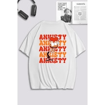 Unisex Kadın Erkek Ters Yüz Sırt Baskılı Özel Tasarım Oversize T-shirt Beyaz1 Mck0563 Beyaz Unisex Kadın Erkek Ters Yüz Sırt Baskılı Özel Tasarım Oversize T-shirt Beyaz1 Mck0563 Beyaz