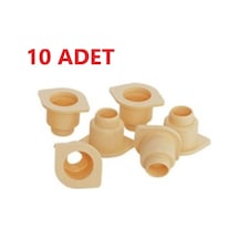 Ana Arı Üretimi Yüksük Tutucu Geçmeli Kızaklı Tip Beyaz 10 Adet