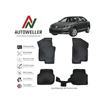 Volkswagen Jetta 2011-2018 Havuzlu Oto Paspas