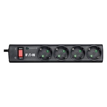 Eaton PS4D 2500W Anahtarlı 4'lü Akım Korumalı Priz Siyah