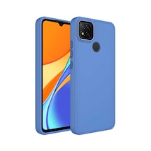 Redmi 10a Kılıf Metal Çerçeve Ve Buton Tasarımlı Silikon Klfs Luna Kapak - Lavendery Gray Lavendery Gray
