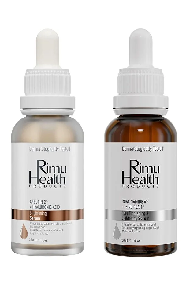 Rimu Health Products Koyu Leke Ve Cilt Tonu Eşitlemeye Yardımcı Bakım Seti Arbutin - Niacinamide 30 Ml 30 Ml Rm000124