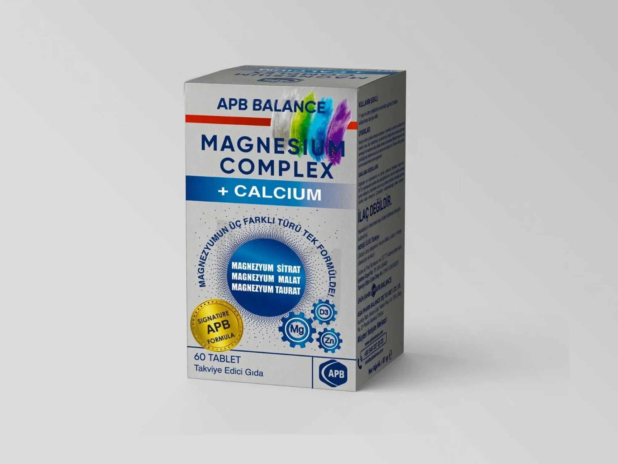 Apb Asia Pharm Balance Apb Balance Magnezyum Complex 60 Tablet