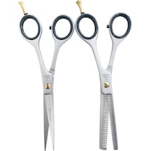 Yakuza Solingen Cobalt Makas Set Kuaför Berber Makası 6inc Ara Makas 6 Inc